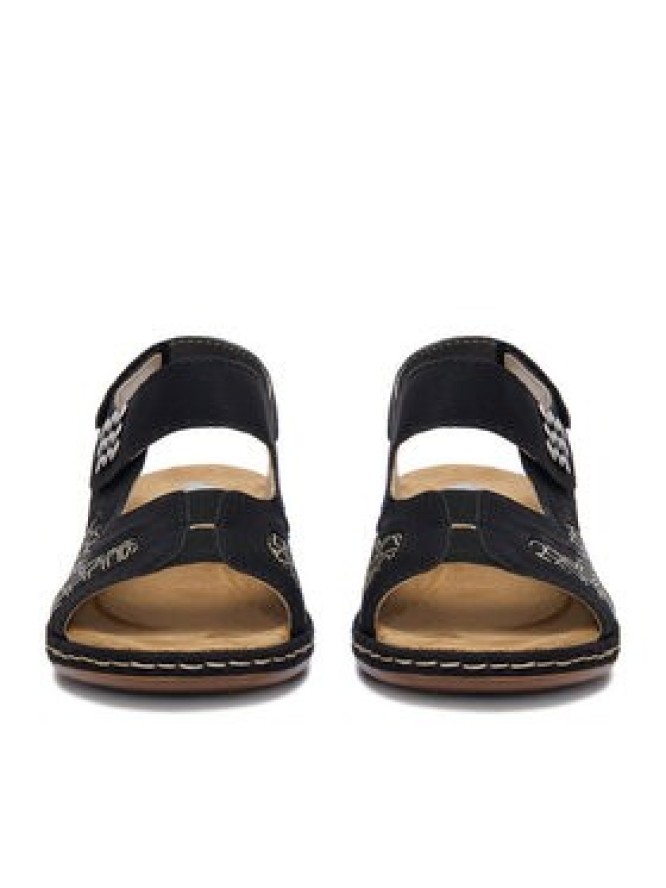 Rieker Sandały CEO-65989-01 Czarny