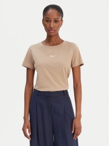 BOSS T-Shirt Elove 50554696 Brązowy Regular Fit