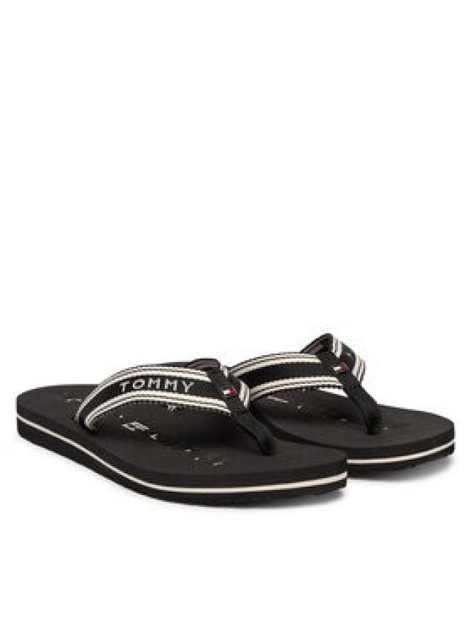 Tommy Hilfiger Japonki Th Webbing Summer Sandal FW0FW09193 Czarny