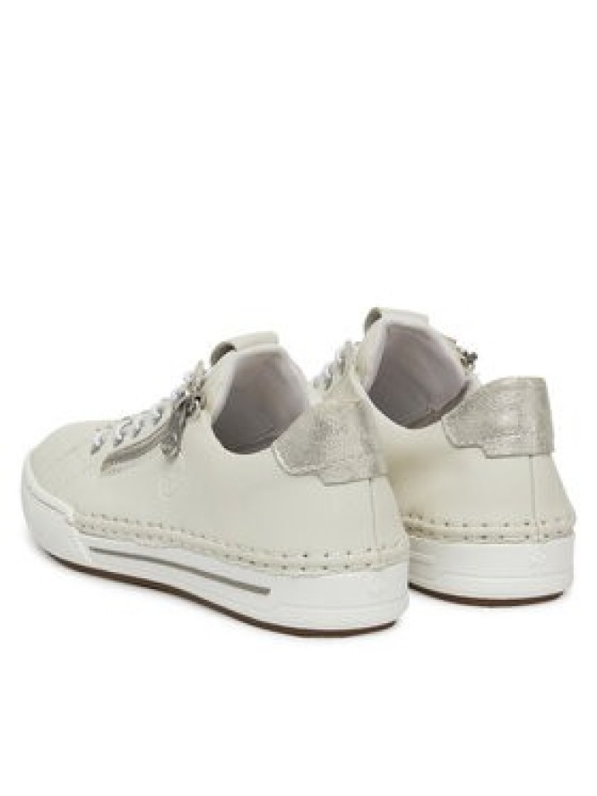 Rieker Sneakersy L7250-80 Écru