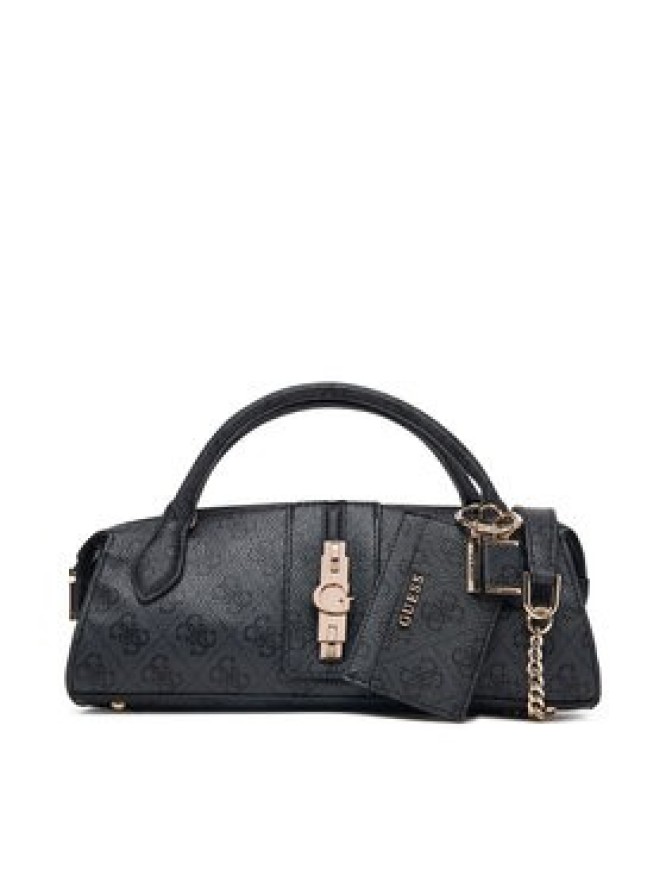 Guess Torebka Yvonne Logo Mini HWSG23 78760 Szary ciemny