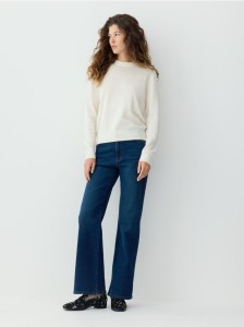 Sweter z kaszmiru - złamana biel