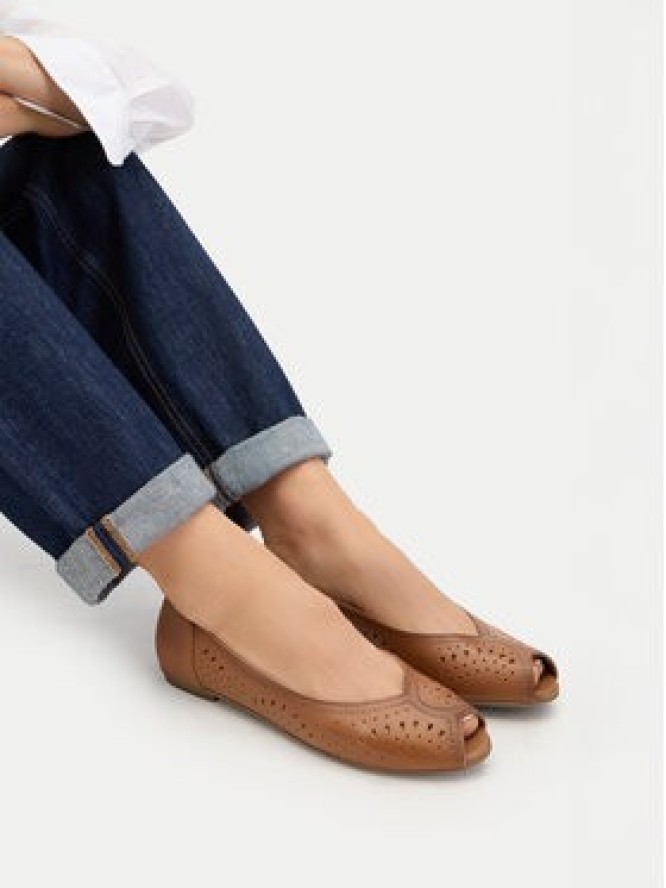 Lasocki Baleriny CEO-WI23-SORANO-16 Brązowy