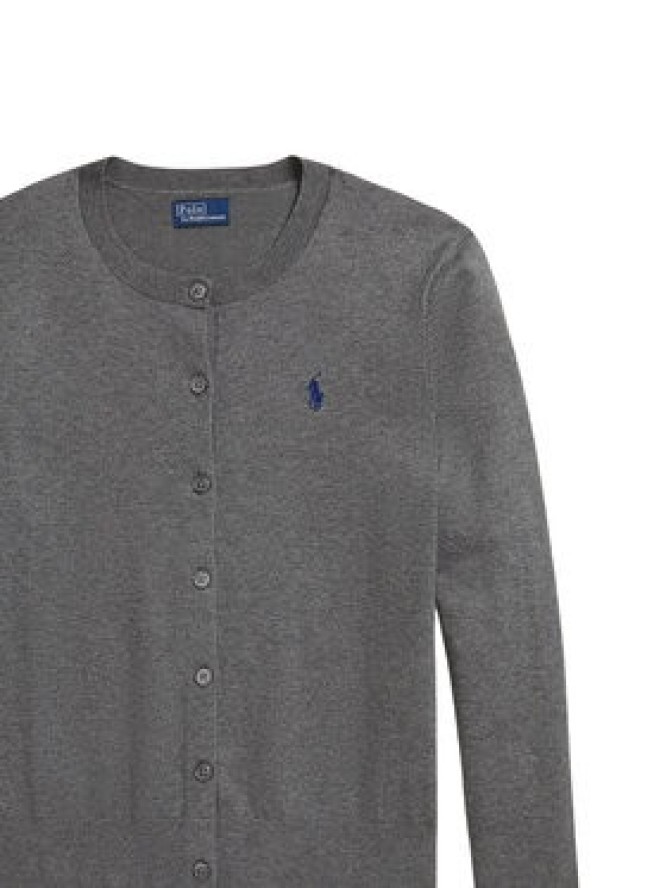 Polo Ralph Lauren Kardigan 211971871006 Szary Regular Fit