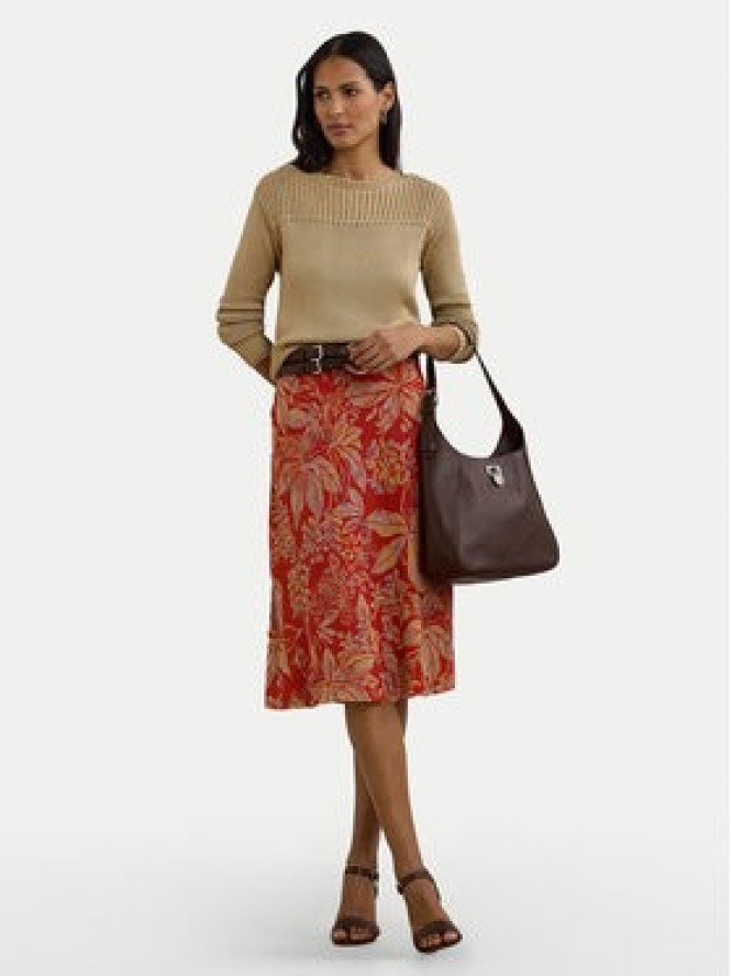 LAUREN RALPH LAUREN Sweter 200909317005 Beżowy Relaxed Fit