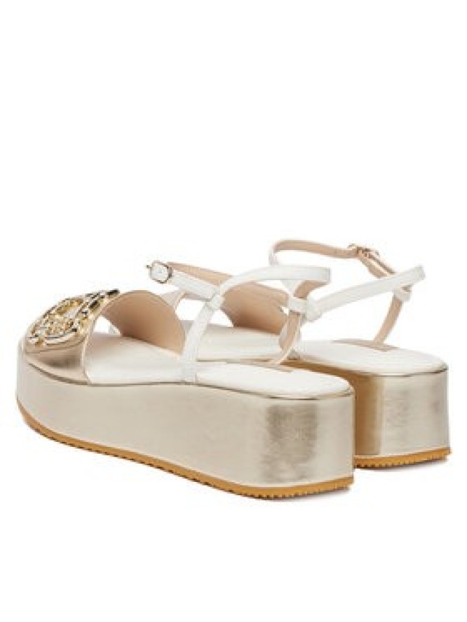 Liu Jo Sandały Flo 01 SA6137 PX026 Złoty