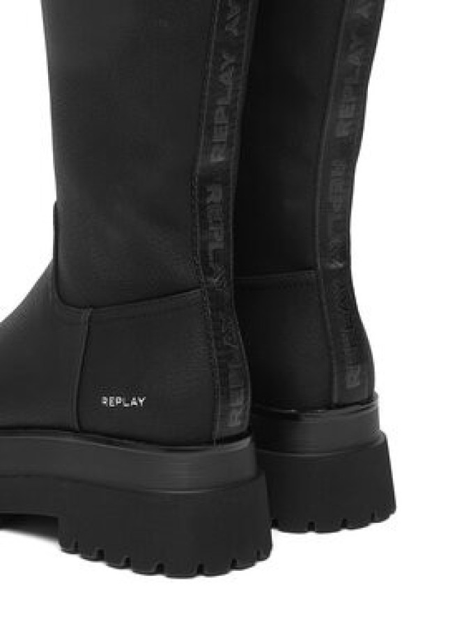 REPLAY Kozaki GWL72.000.C0025S Czarny
