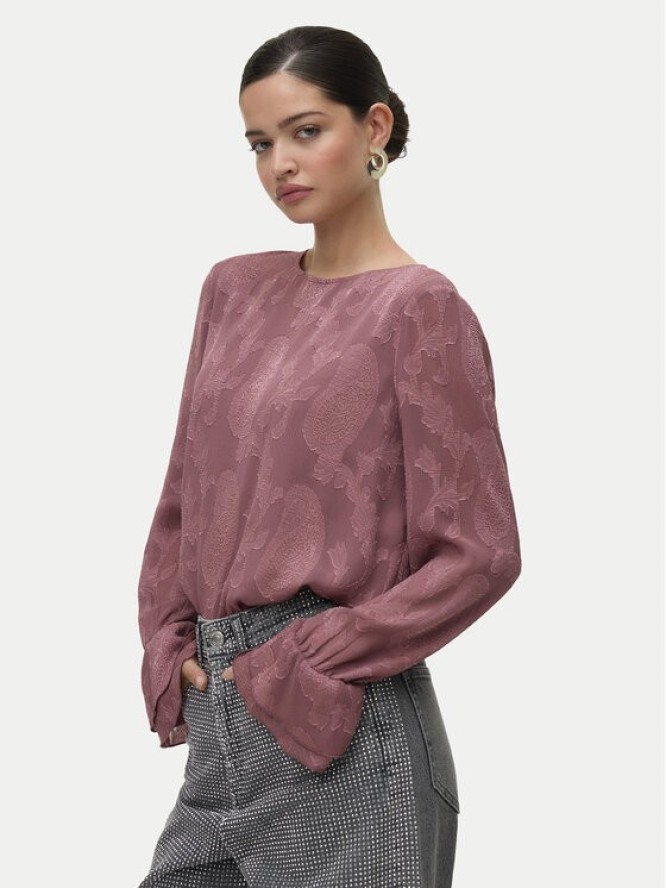 Vero Moda Bluzka Mishi 10335512 Różowy Regular Fit
