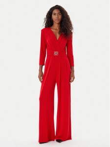 Rinascimento Kombinezon CFC0126185003 Czerwony Regular Fit