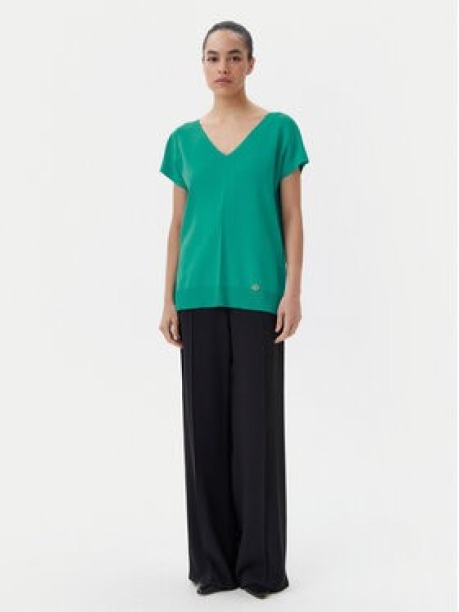 Luisa Spagnoli Sweter Caracalla 58686 Zielony Regular Fit