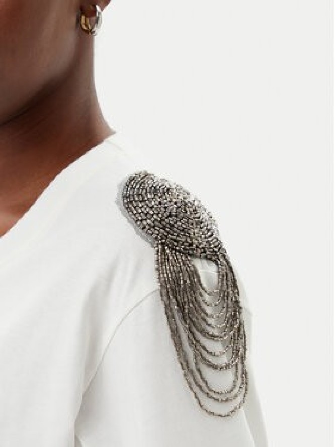 ViCOLO T-Shirt RD0015 Biały Regular Fit