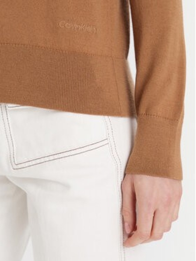 Calvin Klein Golf LV044D371G Brązowy Regular Fit