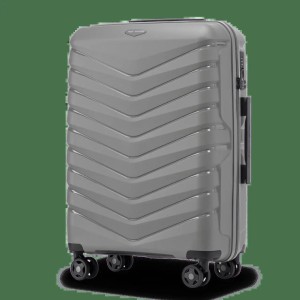 Walizka średnia Wings PHOENIX polipropylen 24" DARK GREY