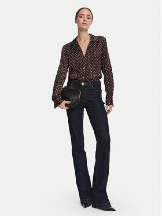 Guess Koszula W6YH23 W2946 Brązowy Regular Fit