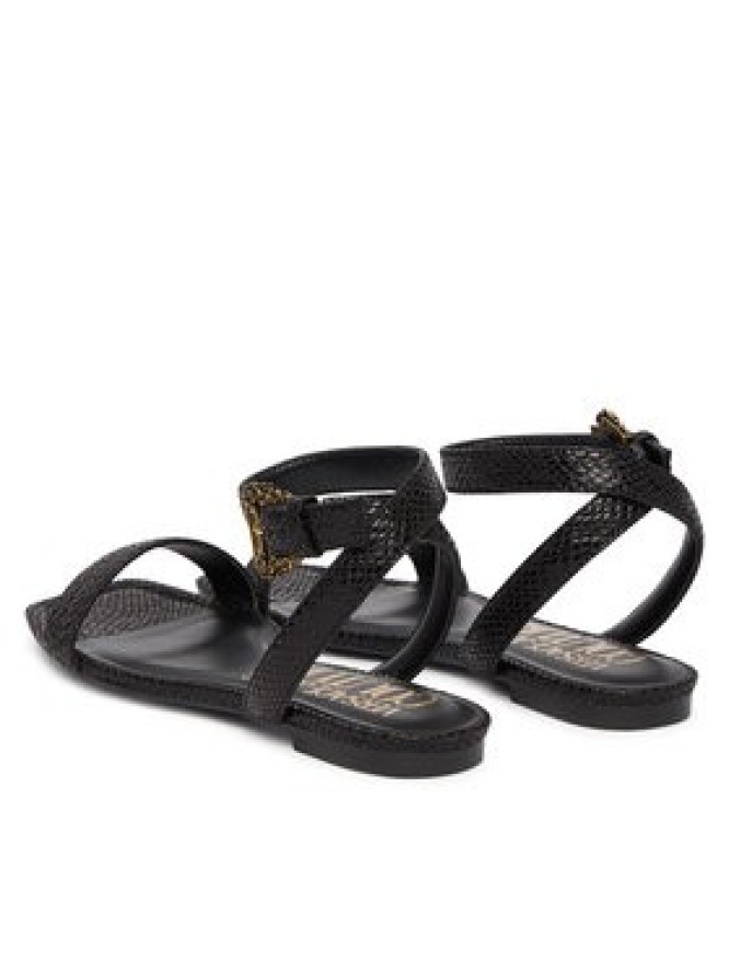 Versace Jeans Couture Sandały 80VA3S61 ZSS84 899 Czarny