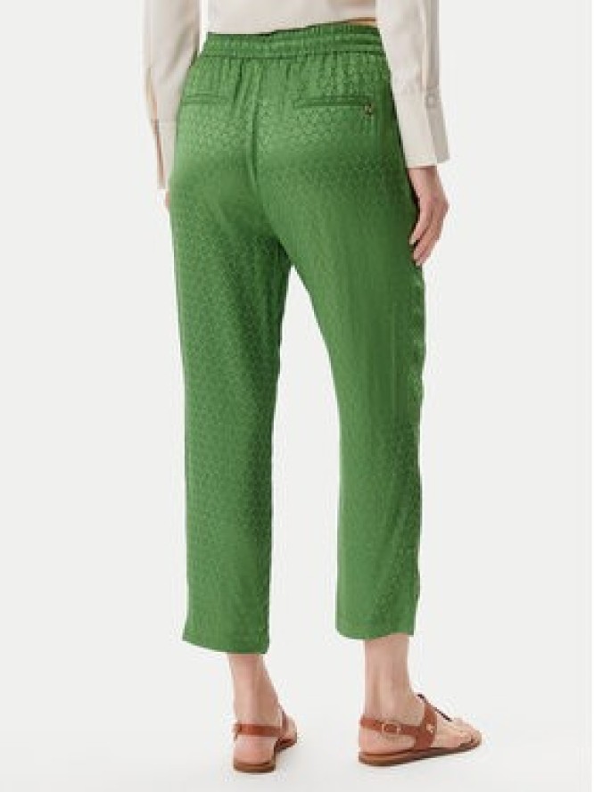 Lola Casademunt by Maite Spodnie materiałowe MS2514007 Zielony Regular Fit