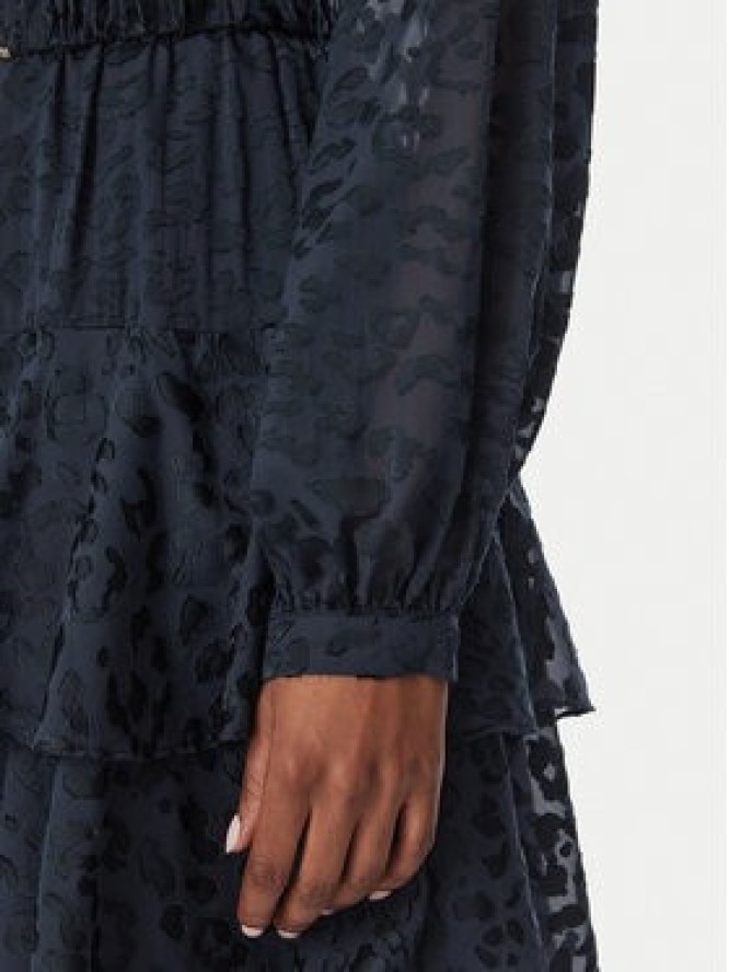 Guess Sukienka koktajlowa W6BK42 W4225 Granatowy Regular Fit