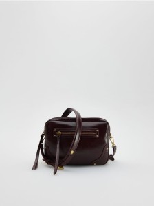 Torebka na ramię - karminowy