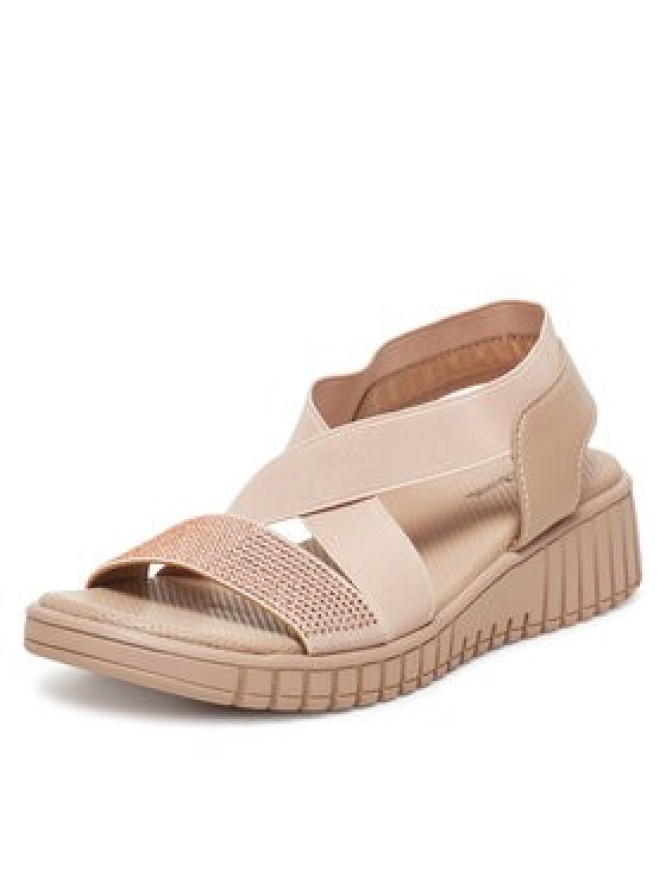 Clara Barson Sandały R24AW02800 Beżowy