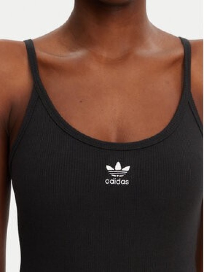 adidas Kombinezon Essentials JC6212 Czarny Slim Fit