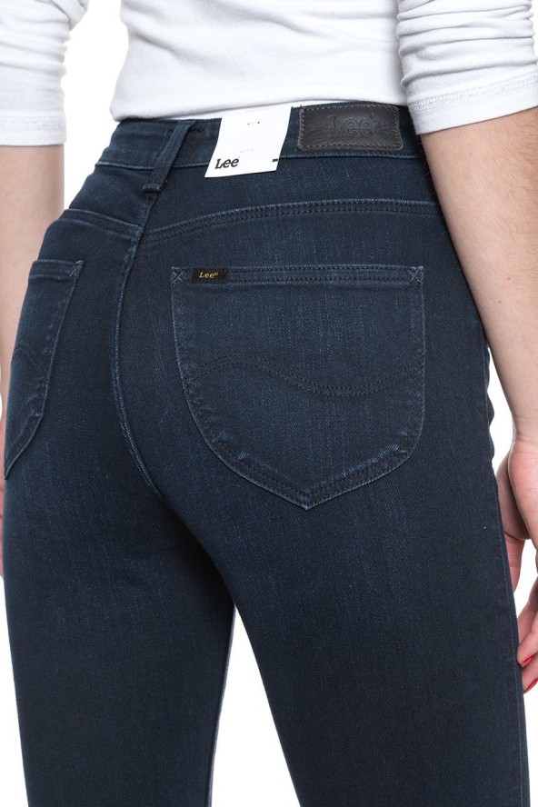 SPODNIE DAMSKIE LEE Scarlett High Zip MULBERRY L31BFGIT 112107014