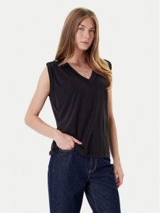 Guess Bluzka W5YP52 KCYW2 Czarny Regular Fit