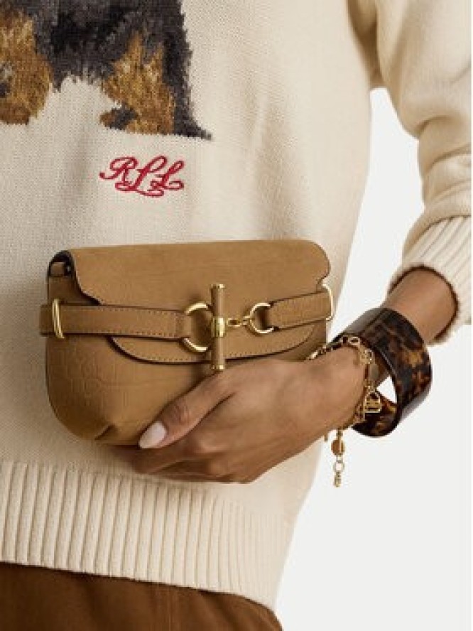 LAUREN RALPH LAUREN Torebka 431P18466001 Brązowy jasny