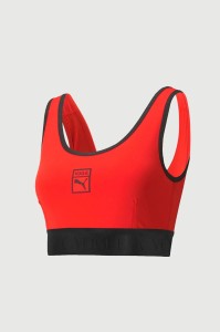 TOP DAMSKI PUMA-BRA TOP PUMA X VOGUE logo CZERWONY