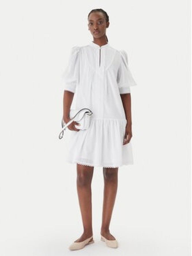 JOOP! Sukienka codzienna Dido 30102116 Biały Regular Fit