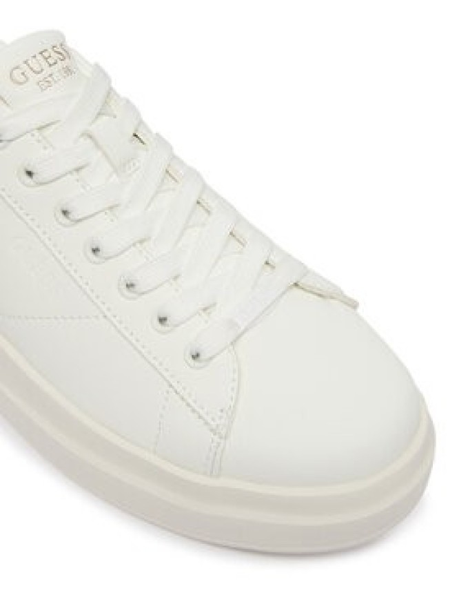 Guess Sneakersy FLJE14 LEA12 Biały