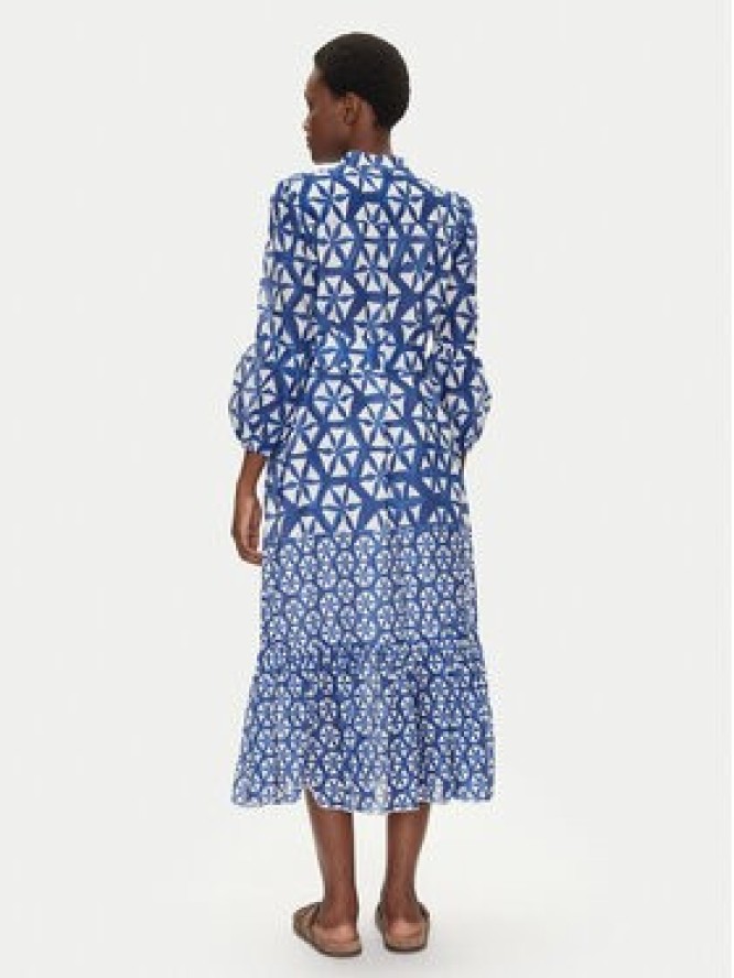 Iconique Sukienka letnia IC25-089 Niebieski Relaxed Fit