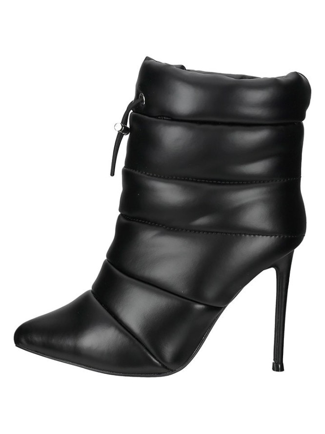 Steve Madden Skórzane botki w kolorze czarnym rozmiar: 39