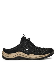 Rieker Klapki L0567-00 Czarny