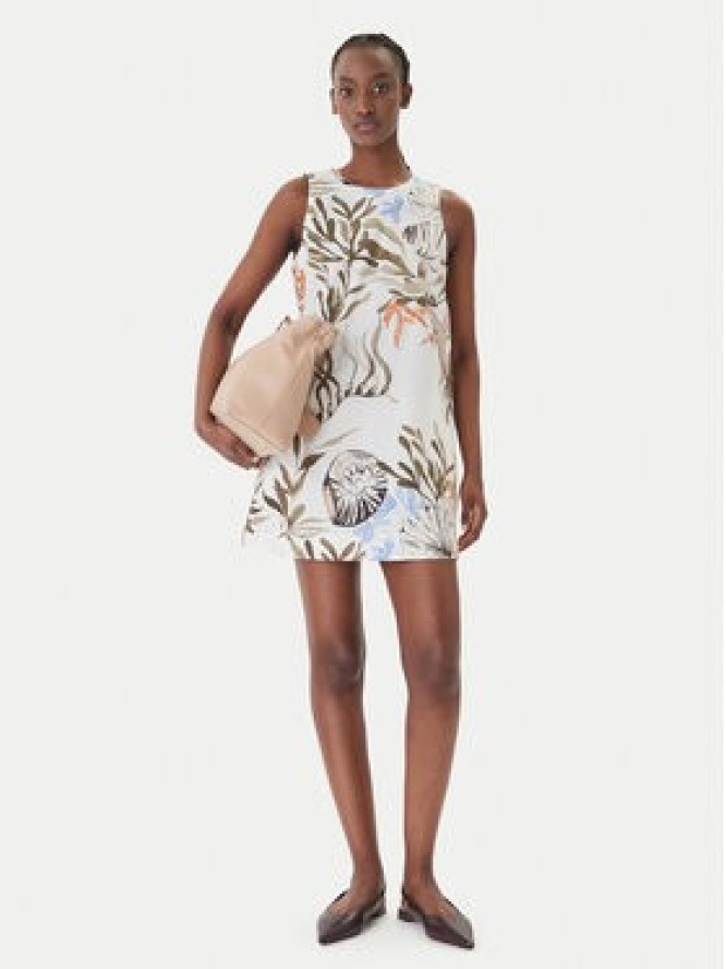 Marella Sukienka codzienna Sultano 2613221322 Biały Regular Fit