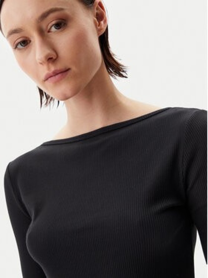 Calvin Klein Bluzka K20K208244 Czarny Slim Fit