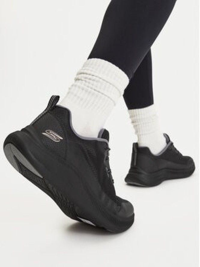 Skechers Sneakersy Bobs Moda Flex 117730/BBK Czarny