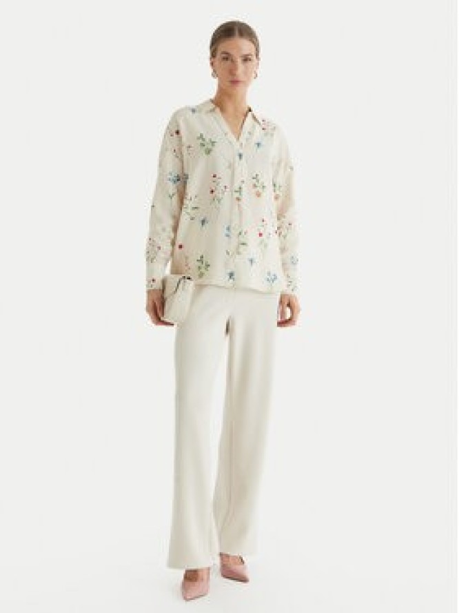 Vero Moda Koszula Josie 10315150 Beżowy Oversize