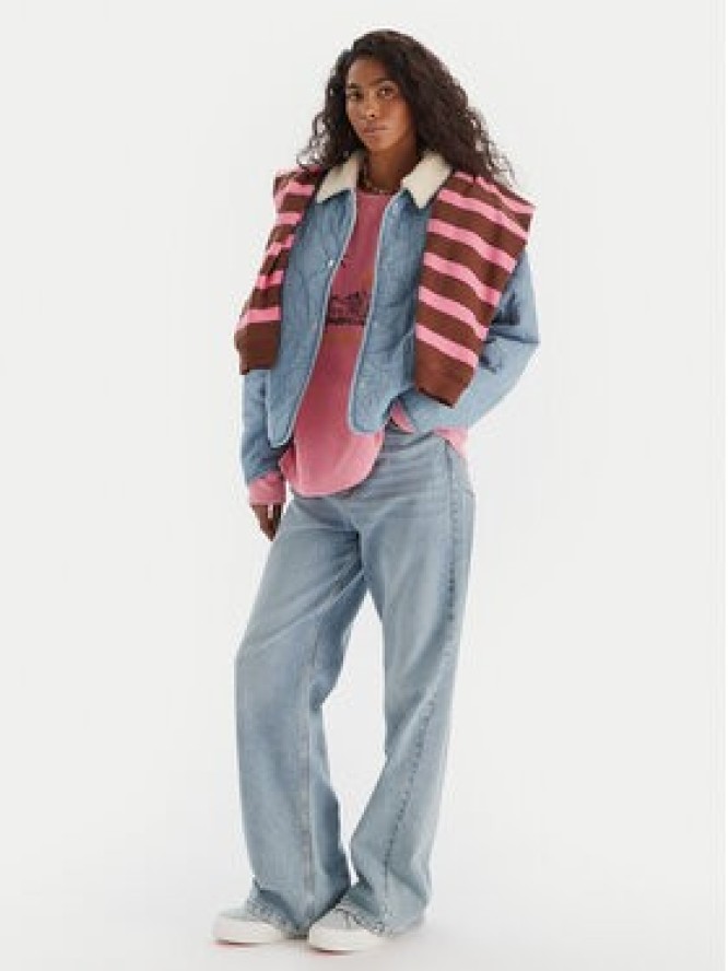 Roxy Kurtka przejściowa Not So Basic ERJJK03675 Niebieski Regular Fit