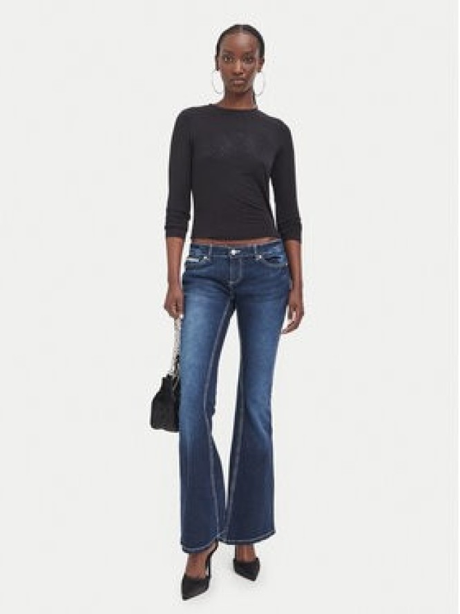Juicy Couture Bluzka JCWCT226328 Czarny Regular Fit