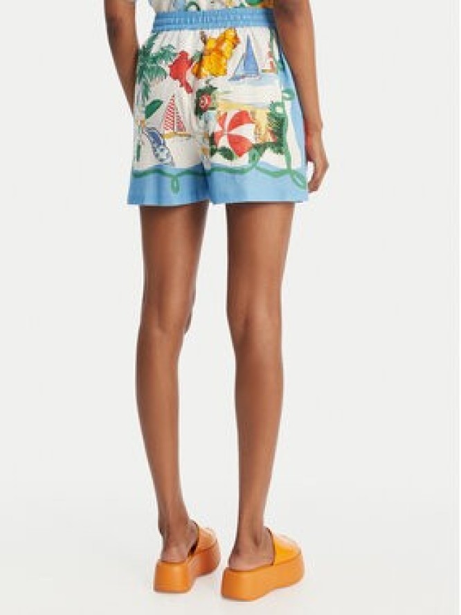 Seafolly Szorty materiałowe Viva Vacation 55669-SH Błękitny Regular Fit