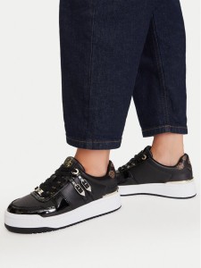 Guess Sneakersy FLFMAG ELE12 Czarny