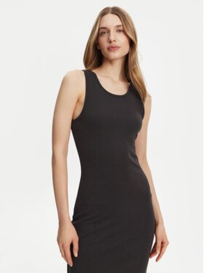 Roxy Sukienka letnia ERJKD03512 Szary Regular Fit