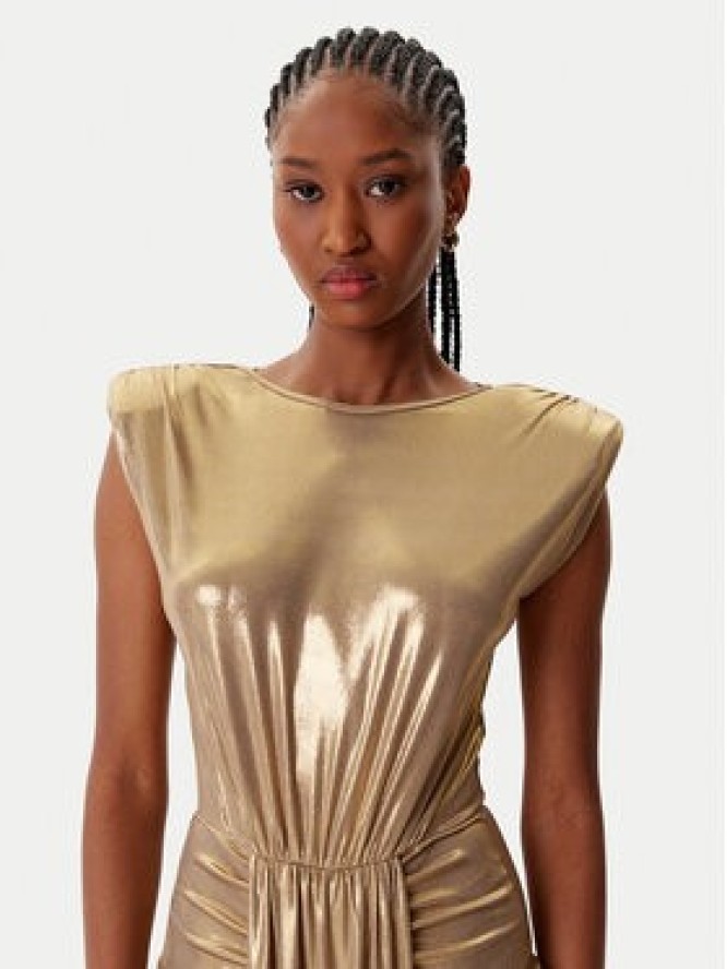 Artigli Sukienka wieczorowa ACAB003146 Złoty Regular Fit