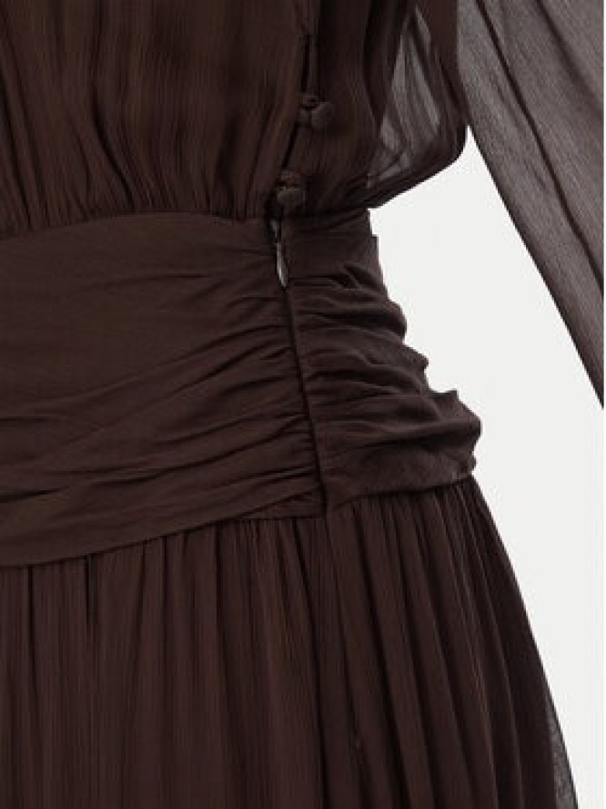Marella Sukienka koktajlowa Garza 2623226101 Brązowy Regular Fit