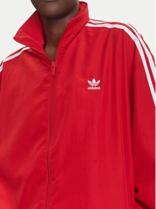 adidas Bluza Adilenium Season 3 JD3393 Czerwony Oversize