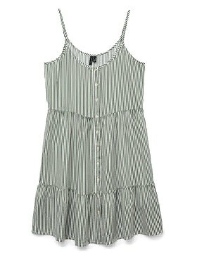 Vero Moda Sukienka letnia Bumpy 10325283 Zielony Loose Fit