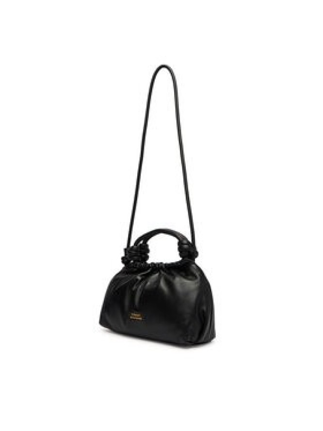 Tommy Hilfiger Torebka Th Soft Leather Med Crossover AW0AW18369 Czarny