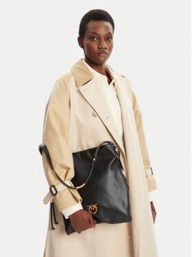 PINKO Torebka Slouchy Classic Bag AI 25-26 PLTT 104359 A0QO Czarny