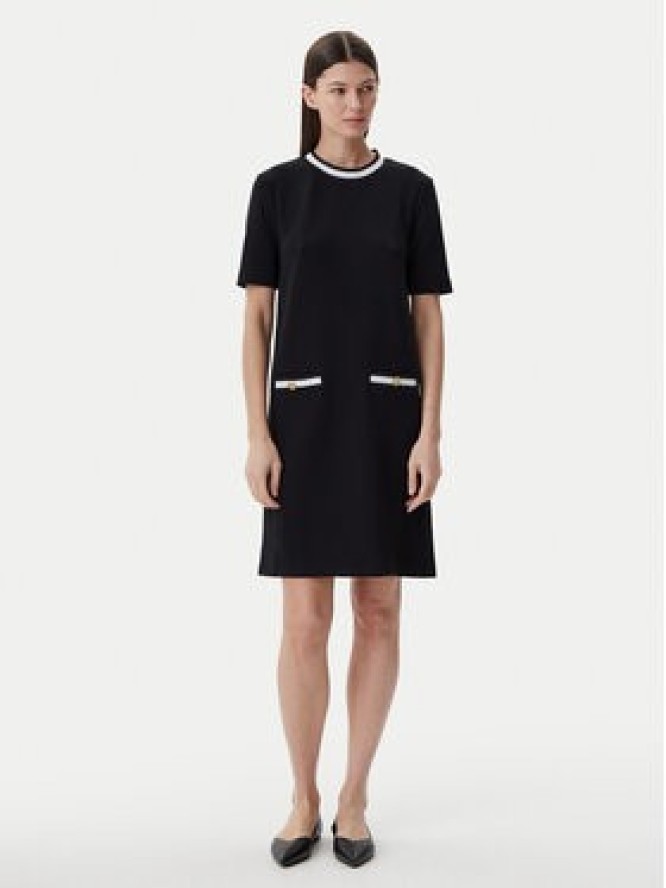 KARL LAGERFELD Sukienka codzienna A1W13041 Czarny Regular Fit