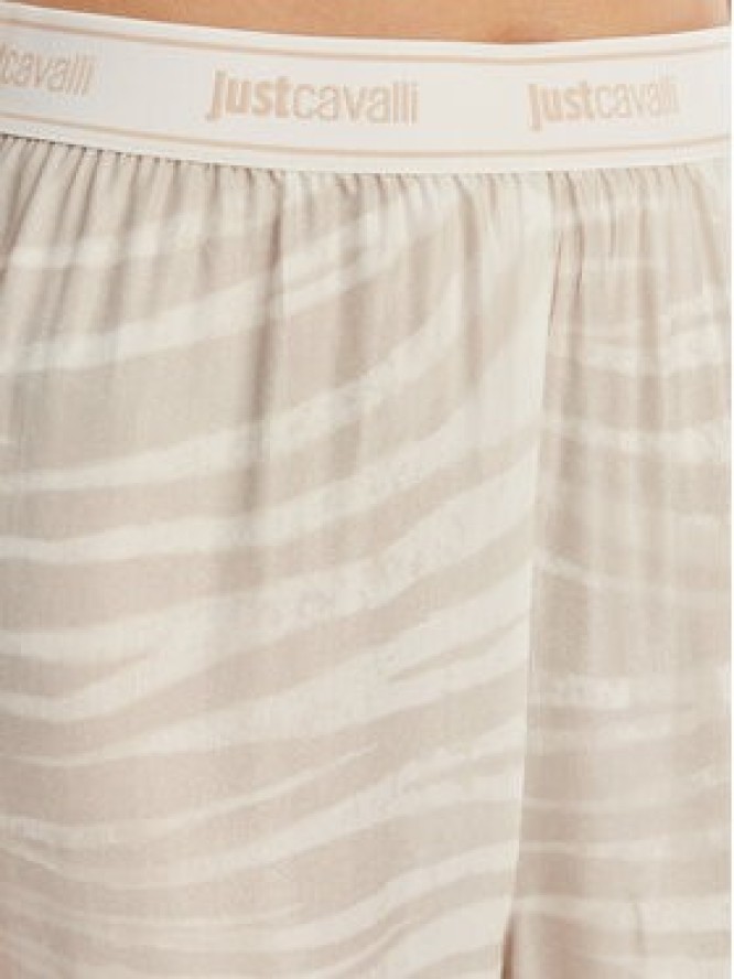 Just Cavalli Spodnie materiałowe 80PAA1P0 NS844 Szary Regular Fit
